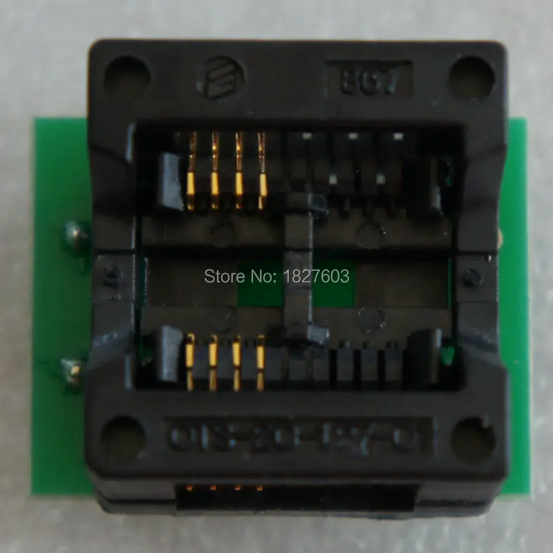 

SOP8 SOIC8-DIP8 adapter/adaptor 200MIL Converter IC socket for TL866 G540 TOP EasyPro Xeltek/Superpro universal programmer