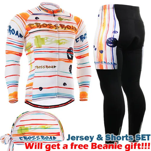 Life on Track комплекты одежды для велоспорта дышащий с длинным рукавом Джерси+ Длинные обтягивающие штаны гелевый мягкий MTB дорожный велосипед набор велосипедных Джерси - Цвет: Армейский зеленый