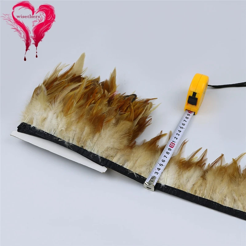hongjian rooster saddle feather trims 5