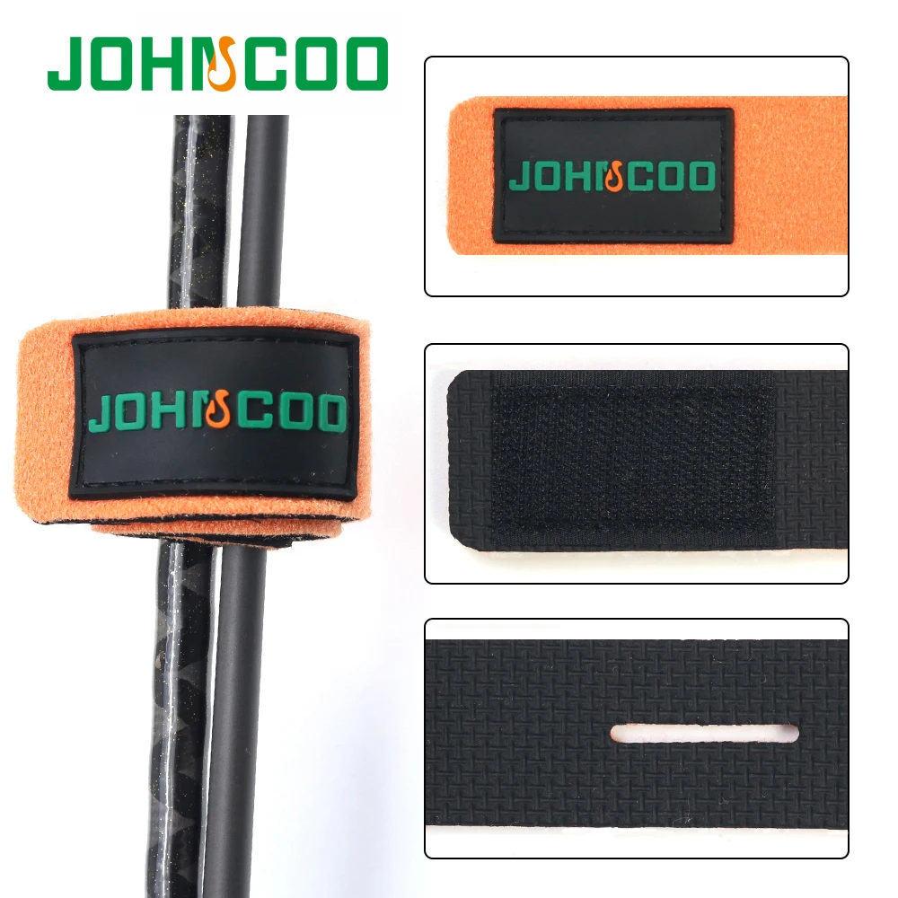JOHNCOO 2017 новое поступление Удочка галстук 10 шт 5 сумок рыболовный ремень для удочки