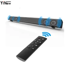 LP-09 Subwoofer Home Theater Sound Bar Home TV Echo Wall-mounted 4 Speaker Sound bar Remote Control U-Disk Bluetooth Speaker