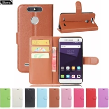 Для zte V8 Lite чехол из искусственной кожи кошелек Чехол держатель для карт чехол для телефона zte Blade V8 Lite защитный чехол держатель для карт чехол