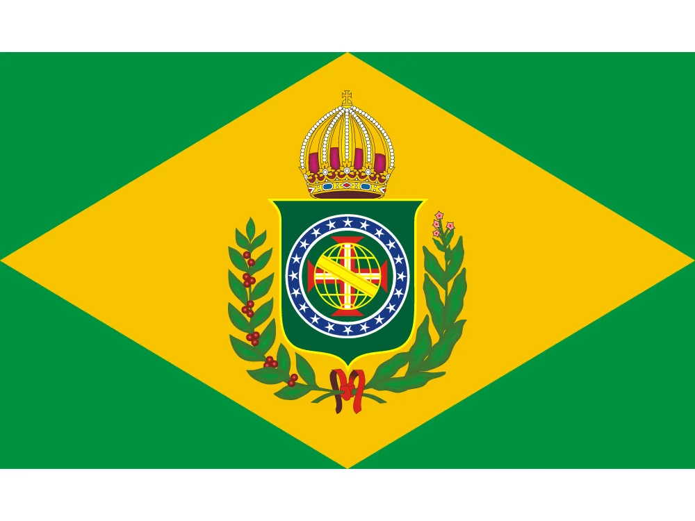 

90x150cm 60x90cm Empire Of Brazil Star Flag 3ftx5ft Polyester