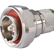 Superbat 5 шт. N-7/16 DIN радиочастотный адаптер n-штекер на 7/16 DIN штекер прямой