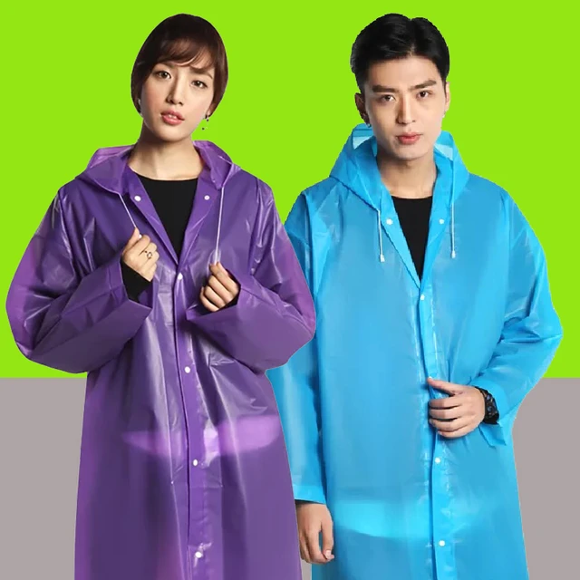 Raincoat Women Men Poncho Transparent Rain Coat Rainwear Capa de Chuva Para  Motoqueiro Camping Impermeables para lluvia Mujer - AliExpress