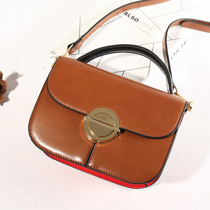 

YILIAN fashion Female bag leisure package Inclined shoulder bag The lock buckle Small square bag female small bag S12021