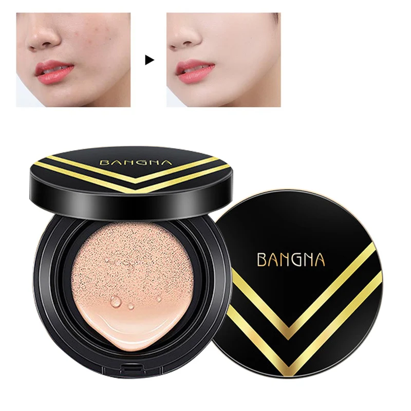 

ICYCHEER Makeup Air Cushion BB Cream Concealer Moisturizing Whitening Foundation Natural Brightening Pore Minimizing