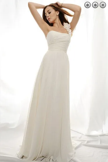 

free shipping maxi dress 2013 designer new fashion white long plus size brides maid dress chiffon Bridesmaid Dresses bridal gown