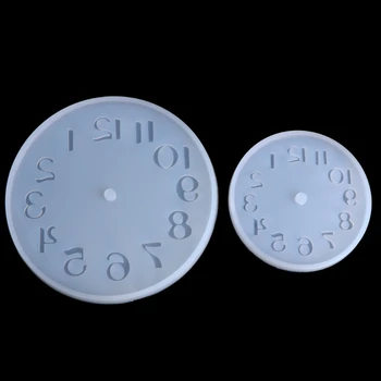 

DIY Silicone Mold Arabic Numerals Silicone DIY Jewelry Mold Pendant Watch Clock Shaped Fondant Cake
