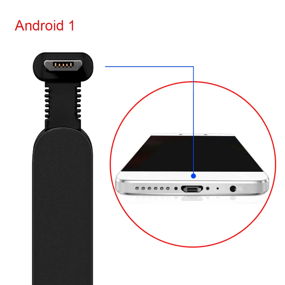  Type-C/Micro USB Cable Hand Tour Games Mobile Phone Charger Cord for Knives Out PUBG Free Fire EM88