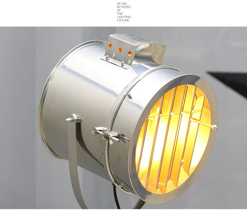 Cheap BDBQBL Nordic American Creative Studio Retro Industrial Bar Floor Lights E27 Tripod Searchlight Additional Net LED Floor Lamp 3 Cheap BDBQBL Nordic American Creative Studio Retro Industrial Bar Floor Lights E27 Tripod Searchlight Additional Net LED Floor Lamp 3