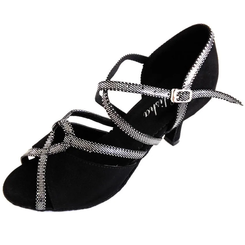 Elisha Dance Shoes Customizable Heel Lady Latin Salsa Dance Shoes Party