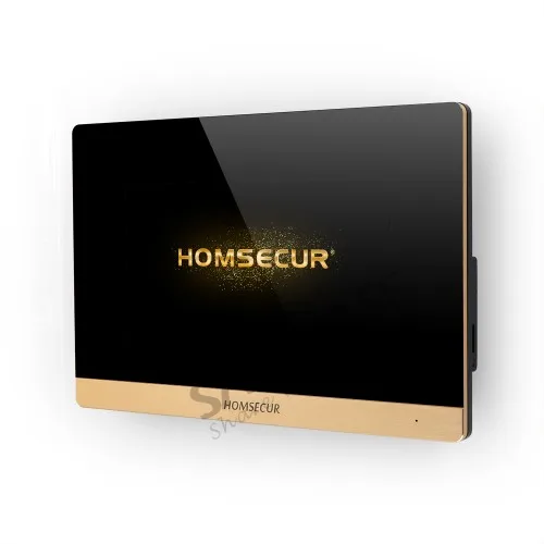 HOMSECUR " AHD видео домофон вызова Системы с 1.3MP серебро Камера 110 градусов BM716HD-G+ BC021HD-S