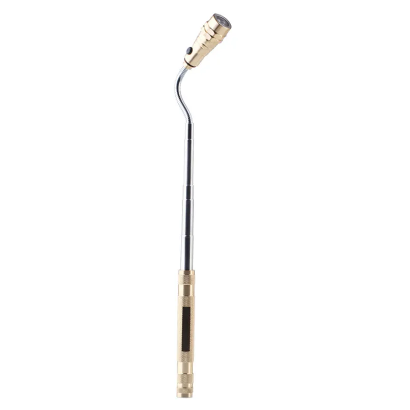 Long Flexible Torch Led Light Pick Up Telescoping Tool Claw with Magnet and LED Light Torch Flashlight Zaklamp 40DC113