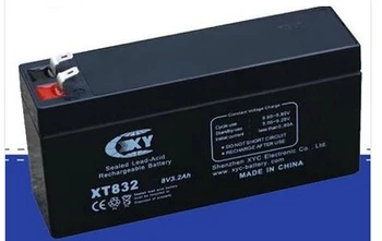

Free shipping 8V 3.2ah Lead-acid battery Rechargeable batteries Sealed battery