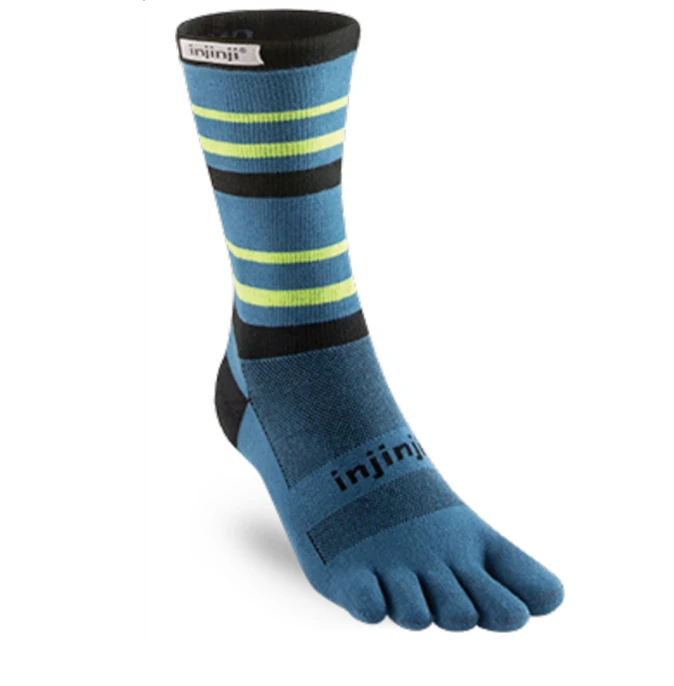 Injinji Toe socks, легкие мужские носки для бега с пятью пальцами - Цвет: Atlantic