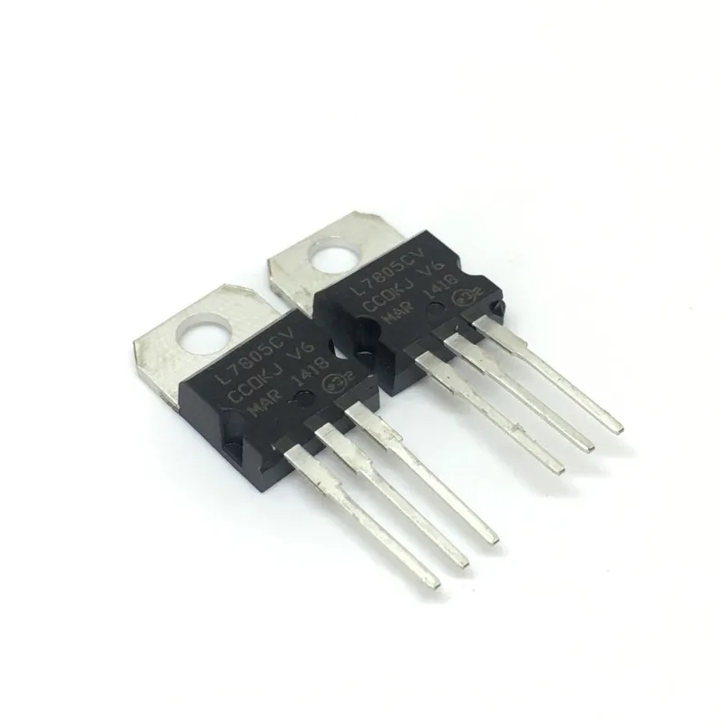 10 шт. L7805CV TO220 L7805 TO 220 7805 LM7805 MC7805 новый оригинальный Бесплатная