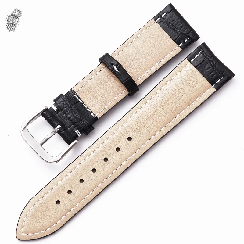 Ремешок для часов 14 мм 16 18 19 20 21 22 24 ремешок из натуральной кожи Tissot Seiko