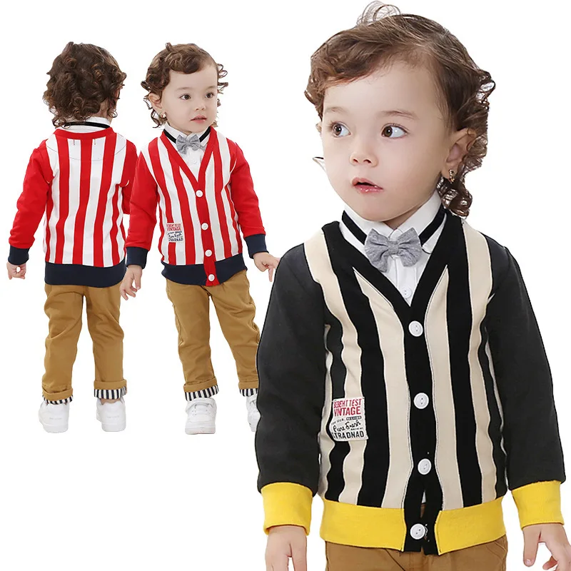 

Anlencool Rushed Coat Free Shipping High-quality New Sliver Child Models British Style Suits Baby Clothing Brand Clothes Set