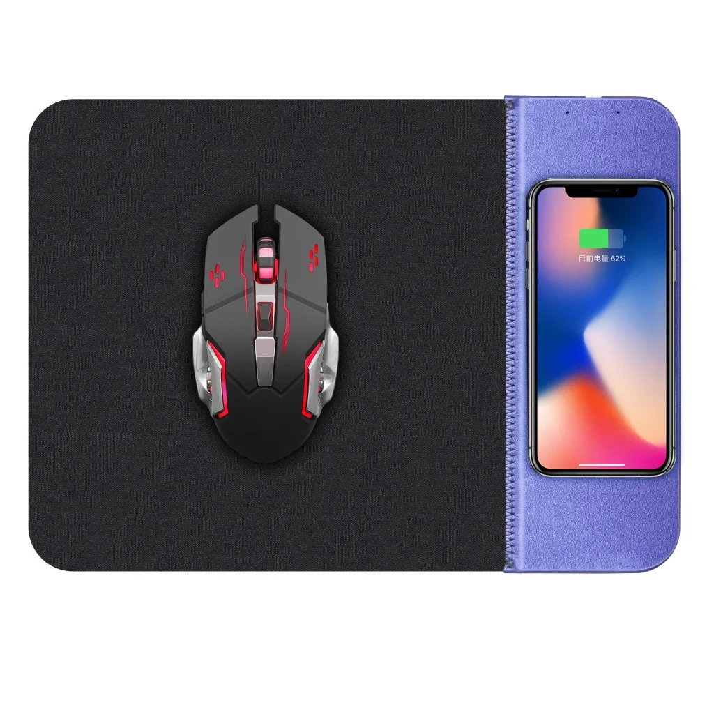 CARPRIE Беспроводная зарядка коврик для мыши 5 Вт IPhone Xiaomi Samsung Huawei Mate 10 Qi|Зарядные