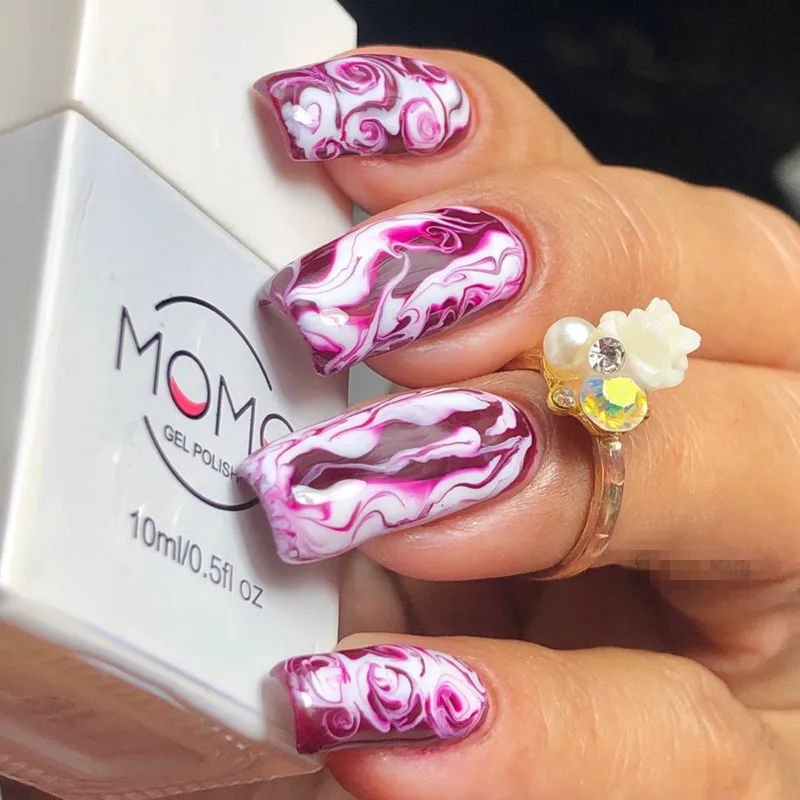 Momo 10 ml Gel esmalte de uñas barniz Color fresco Vernis Semi permanente manicura para arte de uñas remojo UV esmalte de uñas puro híbrido Momo 10 ml Gel esmalte de uñas barniz Color fresco Vernis Semi permanente manicura para arte de uñas remojo UV esmalte de uñas puro híbrido