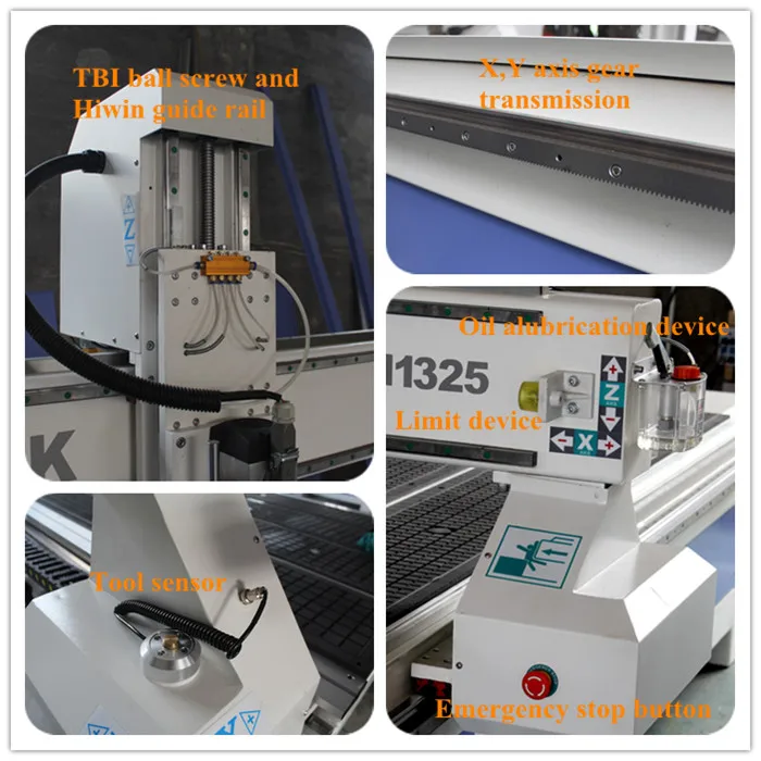 Professional supply Woodworking router cnc/craftsman cnc routerin Wood