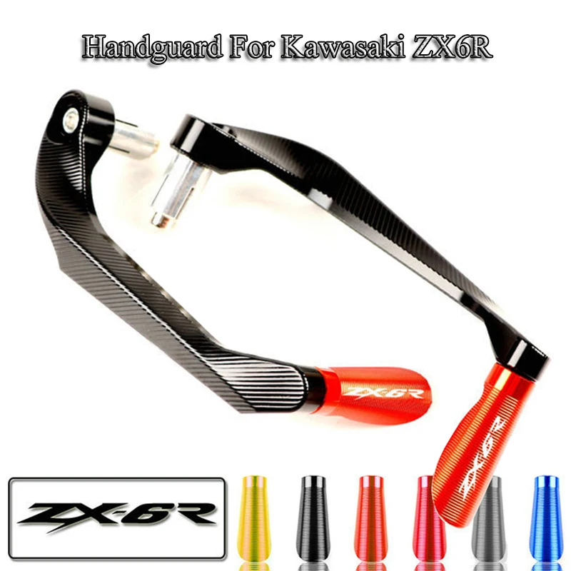 

For Kawasaki ZX6R Motorcycle Hand Guards Motocross Dirtbike Handguard Handlebar Protector Guards Fit For 7/8" Handlebars Slip On