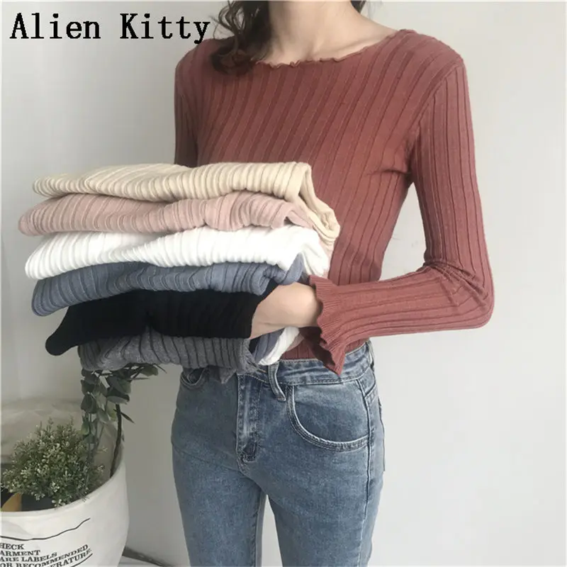 Alien Kitty/зимний свитер верхняя одежда удобный стильный новый простой пуловер