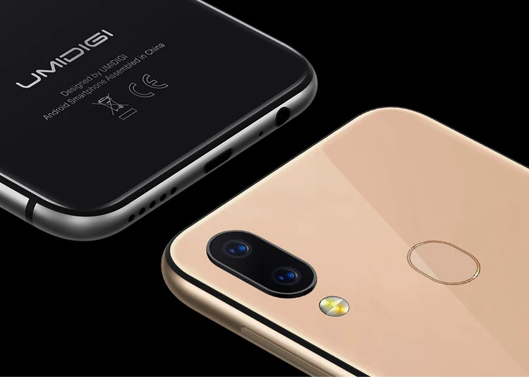 UMIDIGI UMI A3 2GB RAM 16GB ROM MTK6739 1.5GHz Quad Core 5.5 Inch HD+ Full Screen Dual Camera Android 8.1 4G LTE Smartphone