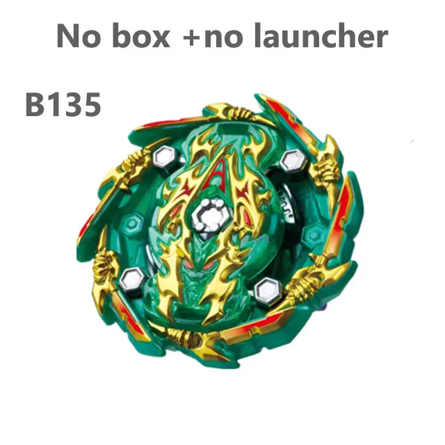 Beyblader взрыв игрушки B-135 B-134 B127 B-128 B-129 B133 Toupie с гироскопом Металл Fusion Бог Прядильный механизм лезвия игрушка - Цвет: b135