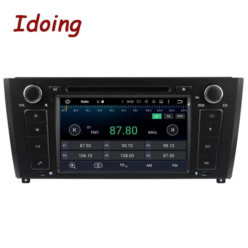 Discount Idoing 2G Android7.1 1Din Steering-Wheel For BMW E81/82/87/88 Quad Core Car Multimedia Player TV Fast Boot Built-in 3G Dangle 2