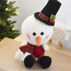 Рождественский кукла Xmas фантастические Санта вечерние Клаус украшения снеговик Настольный домашний
