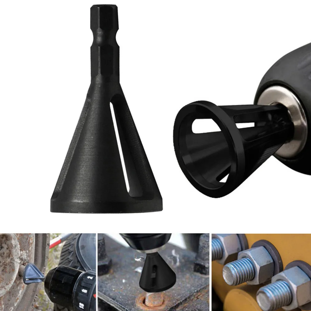 

Stainless Steel Deburring External Chamfer Tool Remove Burr Tools for Drill Bit Car Repairs Tools 1.29