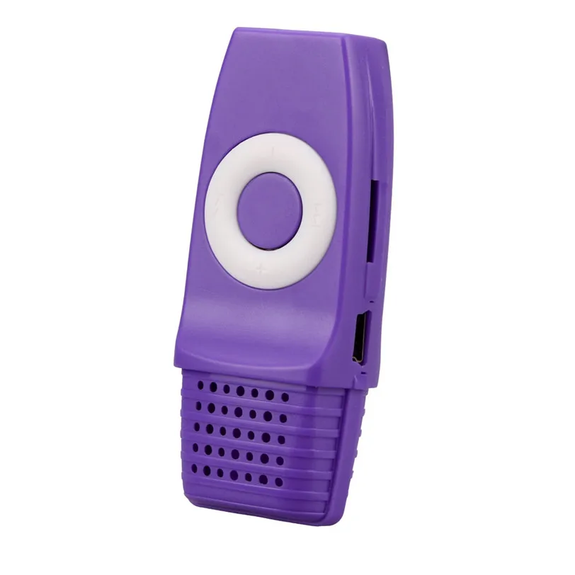 Мини USB MP3 музыкальный медиаплеер Поддержка 16 Гб Micro SD TF карта Jun20 профессиональная заводская цена Прямая - Цвет: Фиолетовый
