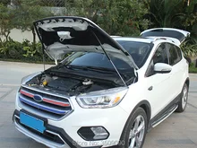 Per Ford Kuga Fuga 2013 2015 2017 2019 Refit Car Anteriore Hood Copertura Del Motore Asta Idraulica Ammortizzatore Ammortizzatore Bar car Styling