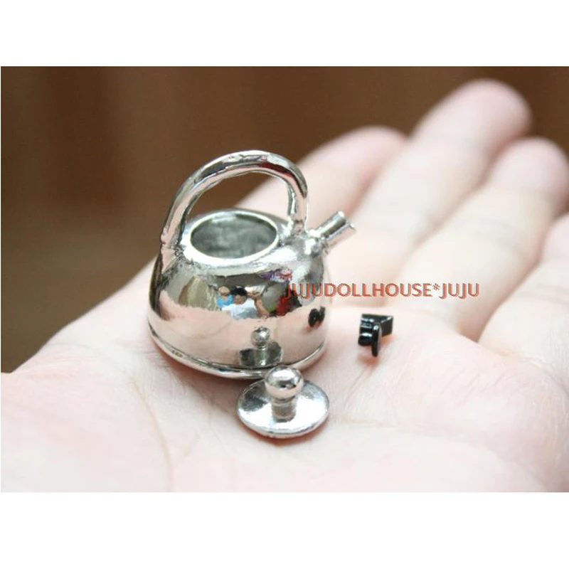 1 шт. миниатюрный кукольный домик 1/12 чайник игра кухонные игрушки
