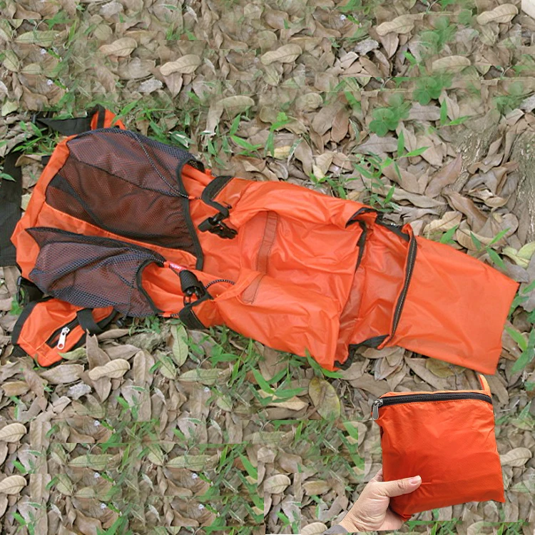 20D nylon outdoor camping hiking portable folding backpack 30L hiking bag