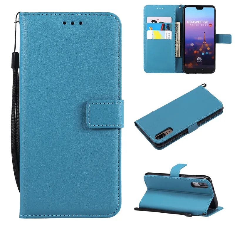 waterproof phone holder Leather Phone Case For Huawei P20 Pro P8 P9 P10 Lite Honor 5X 6C 6X 8 10 Mate 7 8 9 10 Lite Nova 2i P Smart Card Holder Cover phone carrying case