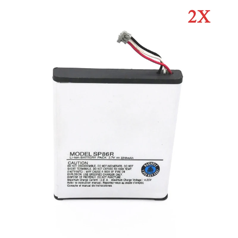 2 шт. psv 2000 Аккумулятор для SONY PCH-2007 4-451-971-01 SP86R PS Vita 2007 psv 2000 3,7 V 2210mAh сменные батареи