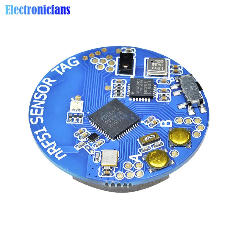 NRF51822 Bluetooth 4,0 Температура атмосферное модульный датчик ускорения ARM CORTEX-M0 MPU6050 BMP180 CR2032 AP3216 доска