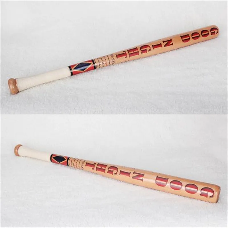 

Anime Suicide squad Harleen Quinzel Costume Props Wood Baseball stick
