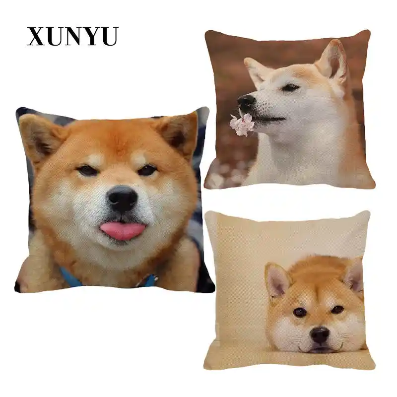 shiba inu cushion