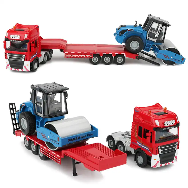 toy flatbed trucks and trailers