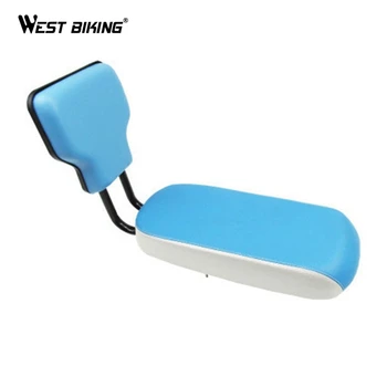 

WEST BIKING Children Bicycle Seats Bike Rear Tail Saddles Seats Soft Children Backrest Cycling Seat Bicycle Back Saddle For Kids
