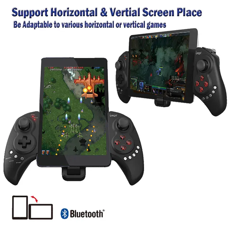 IPEGA PG 9023 Telescopic Gamepad Wireless Bluetooth Joystick Controller For Android IOS iphone 7 ipad PC Computer mobile Tablet IPEGA PG 9023 Telescopic Gamepad Wireless Bluetooth Joystick Controller For Android IOS iphone 7 ipad PC Computer mobile Tablet