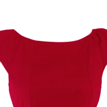 New summer Women casual swing solid elegant Dress Fashion O-neck party Dresses Classic midi casual female dress 2017 7-ALD30