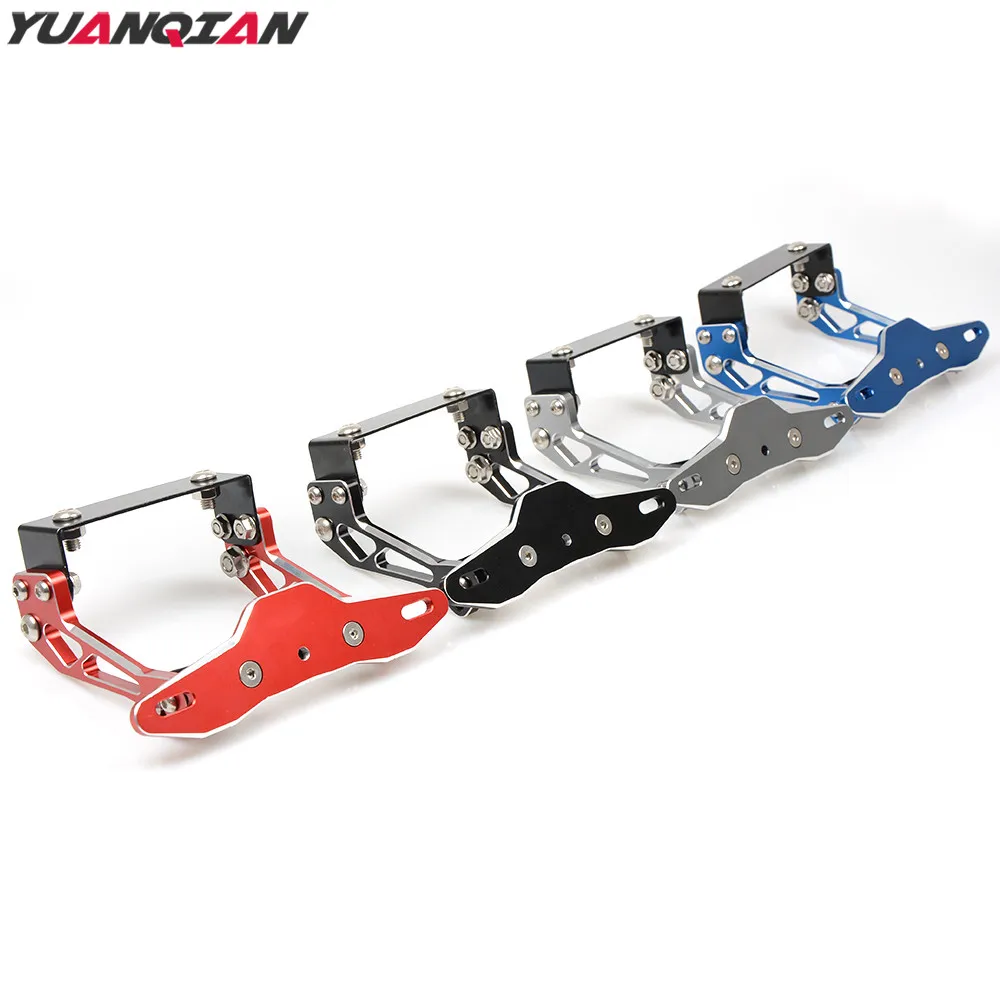 Motorbike CNC License Number Plate Frame Holder Bracket For Kawasaki z800 z750 z1000 z125 z250 ER6N ER6F ER6 ER5 ZX10R VERSYS H2