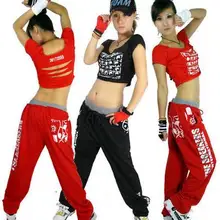 Новая модная брендовая одежда для взрослых девочек хип-хоп танец короткий топ женский джаз ds костюм неоновая одежда для выступлений футболка с граффити