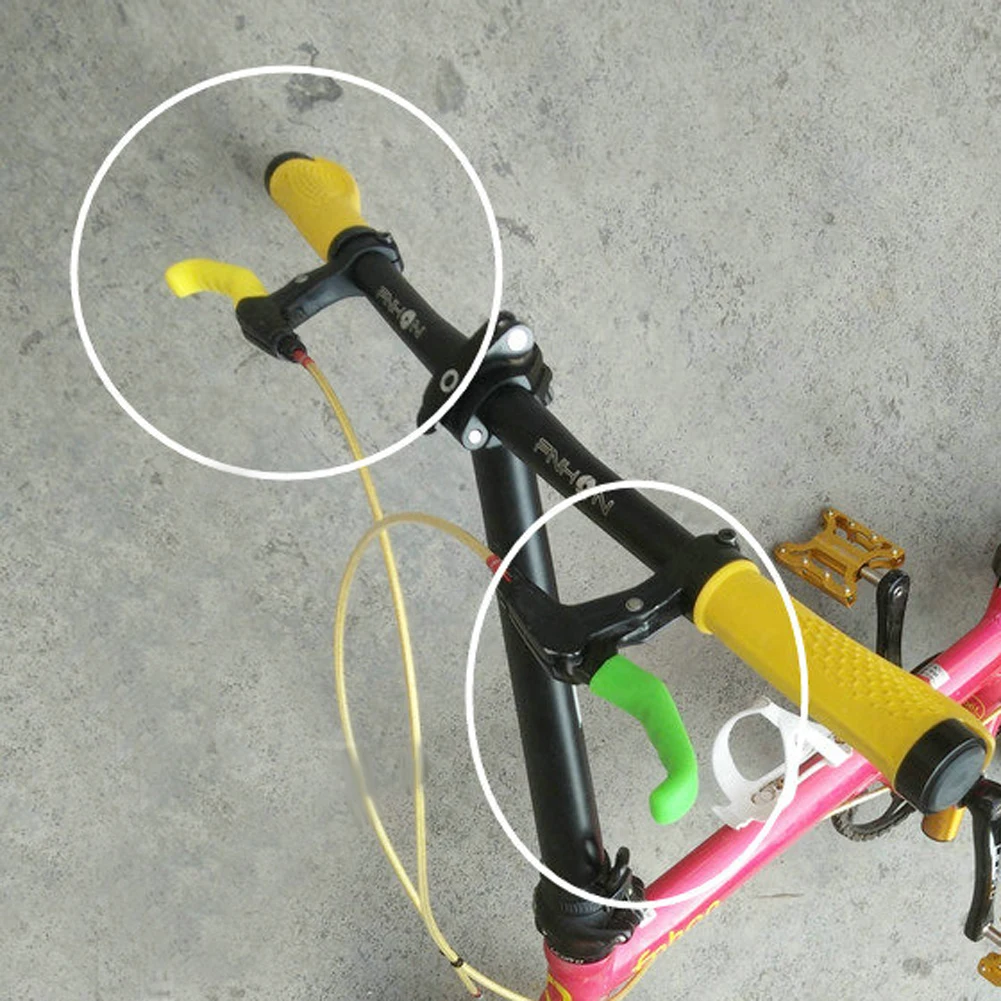 1 пара тормозной рычаг для велосипеда, резиновый рукав, защита тормозной ручки, запасные части для горного велосипеда, рычаг тормоза, доступ