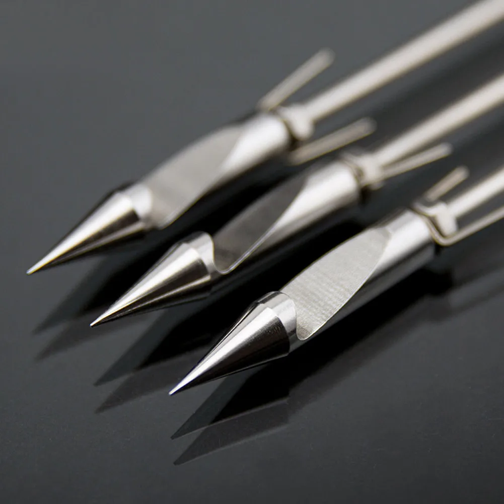6pcs Stainless Steel Bow Fishing Slingshot Catapult Dart Arrow Head Broadheads Arrowheads Hunting Shooting Tips Freeshipping